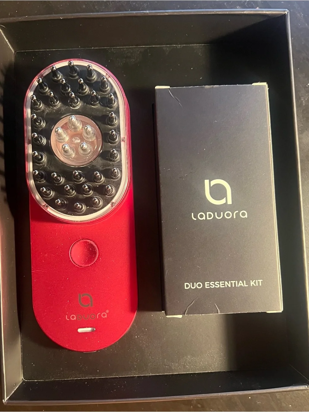 Laduora Red Duo Essential Kit - Scalp/Massage Device